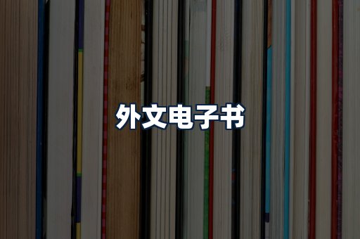 外文电子书